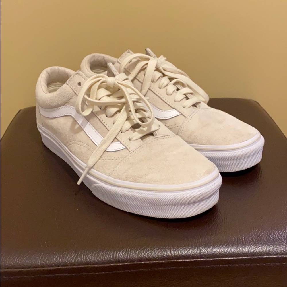 Vans Old Skool tan suede